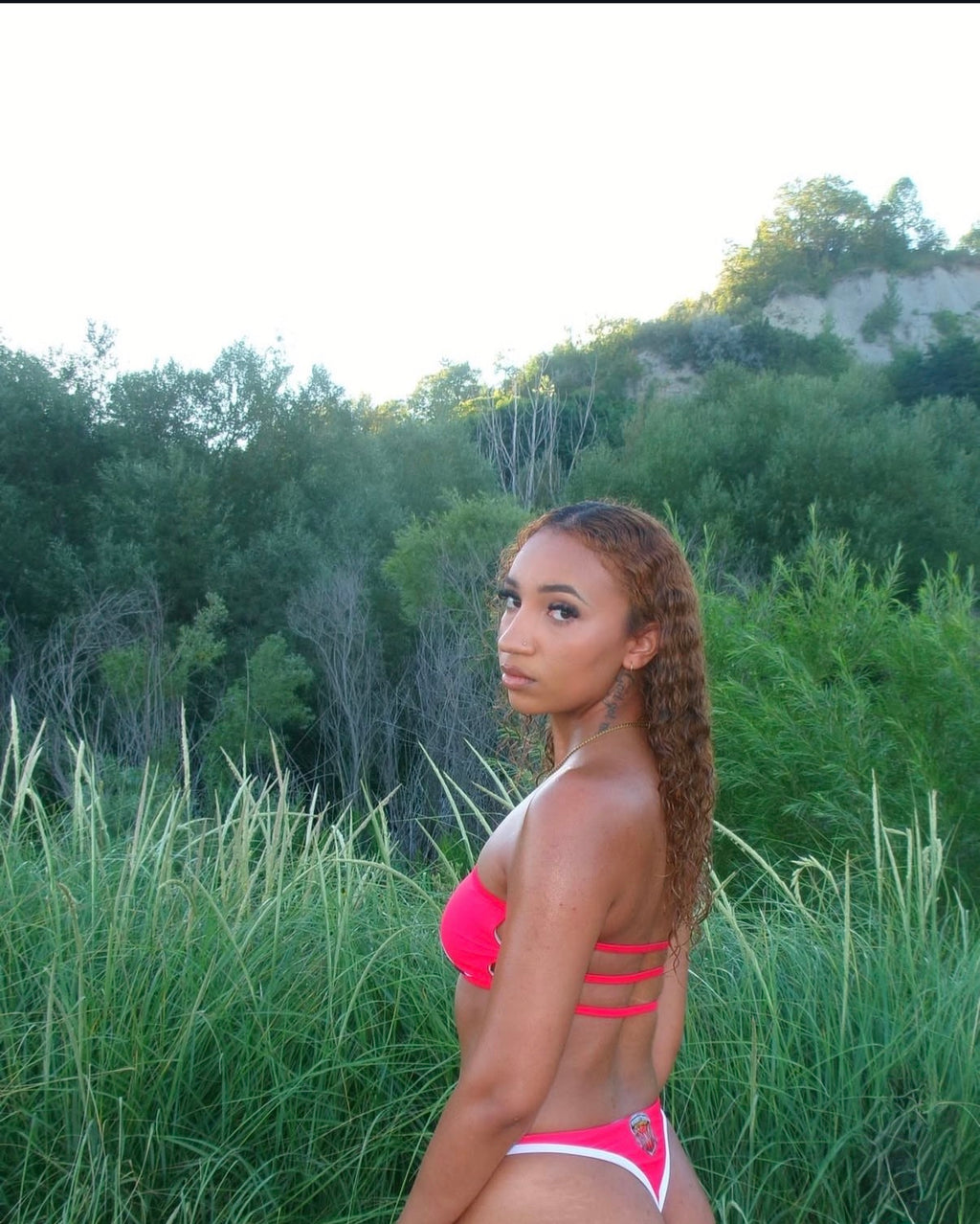 Trinidad Flag Cross Circuit Bikini