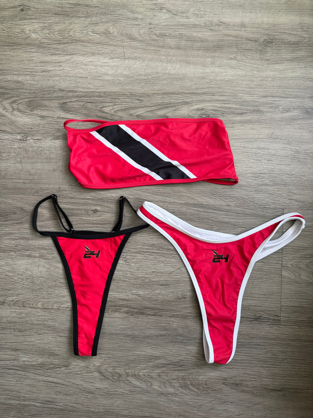 Trinidad Flag Cross Circuit Bikini
