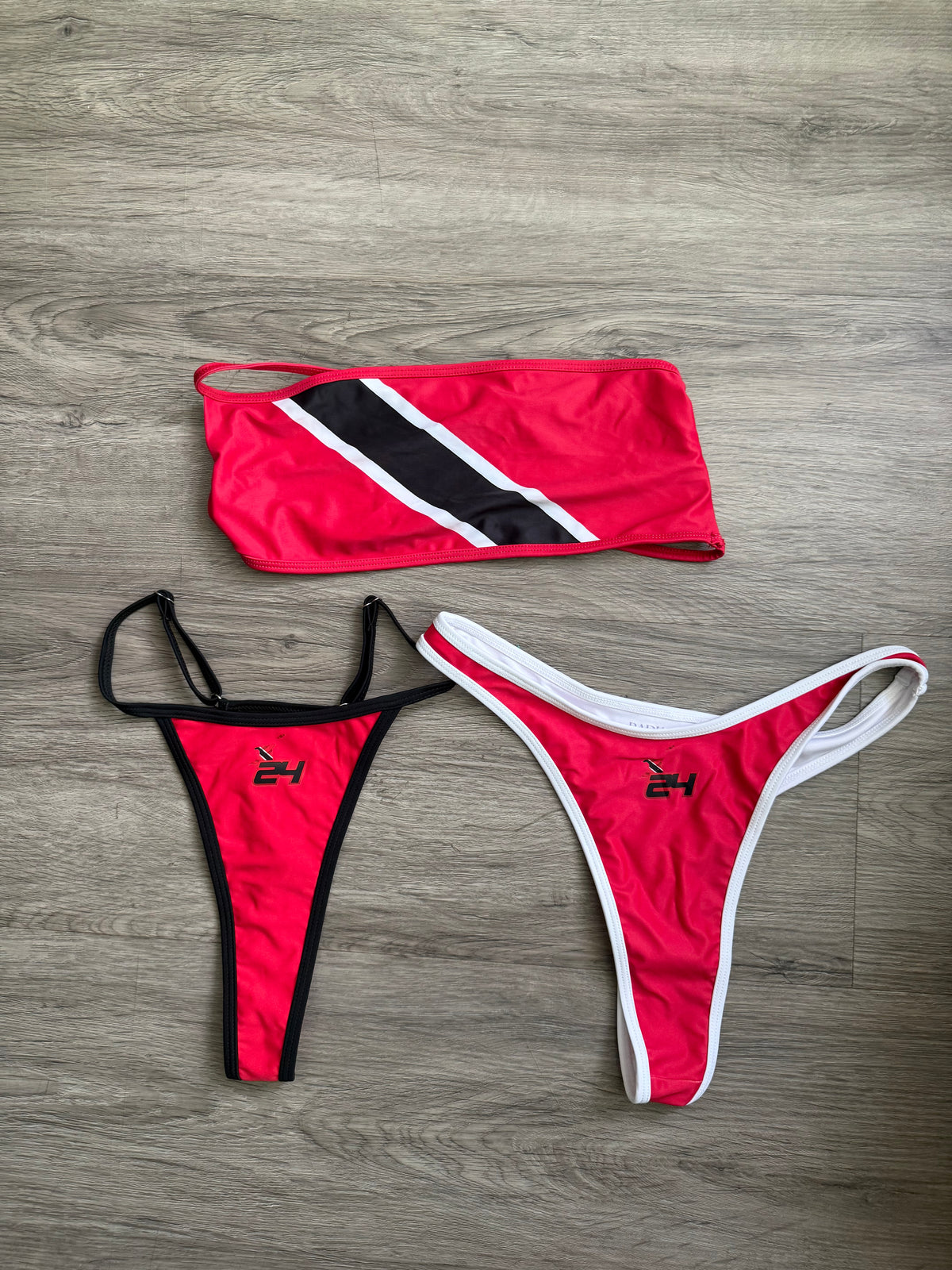 Trinidad Flag Cross Circuit Bikini
