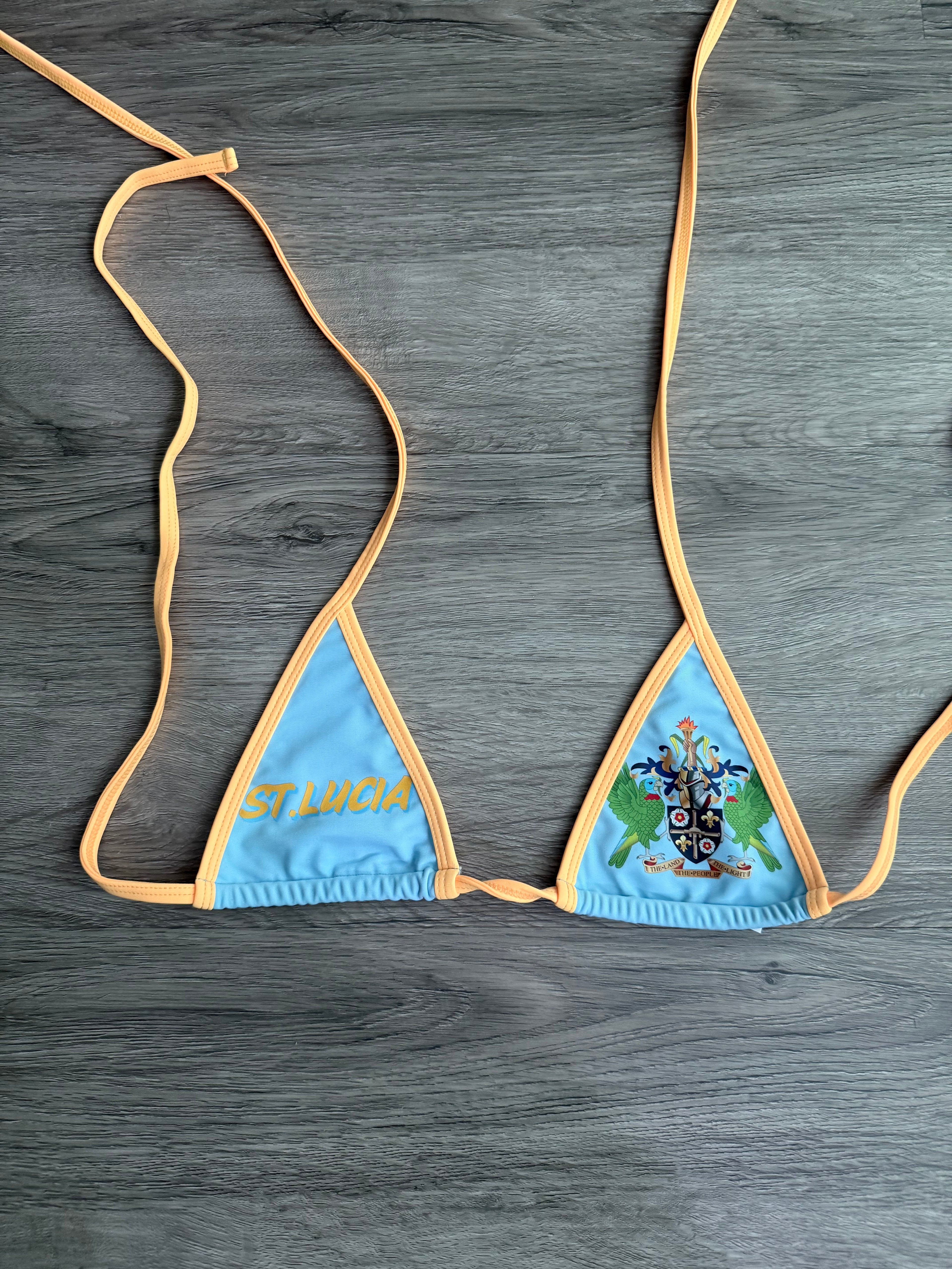 758 Area Codes Bikini Top