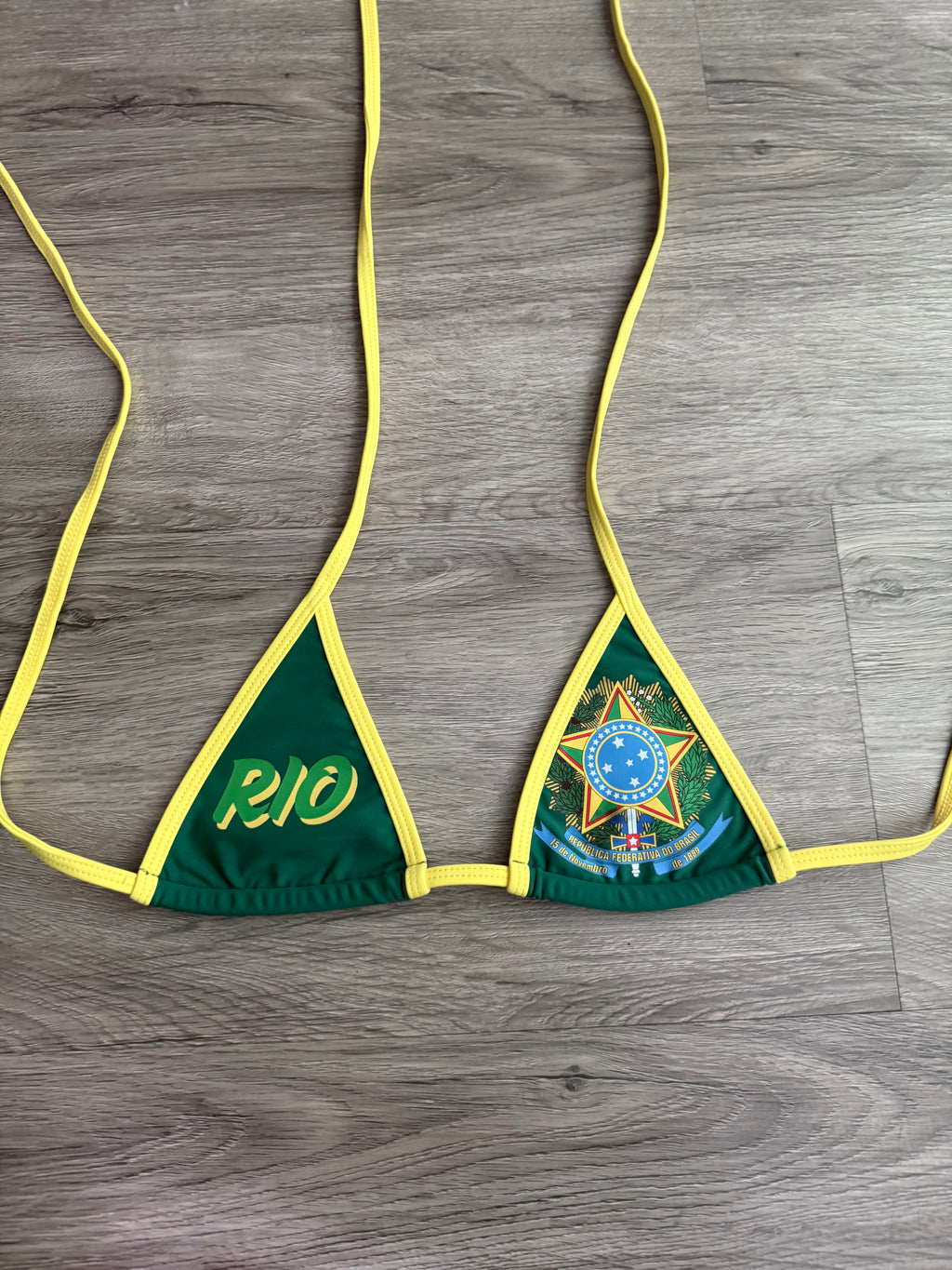 55 Area Codes Bikini Top