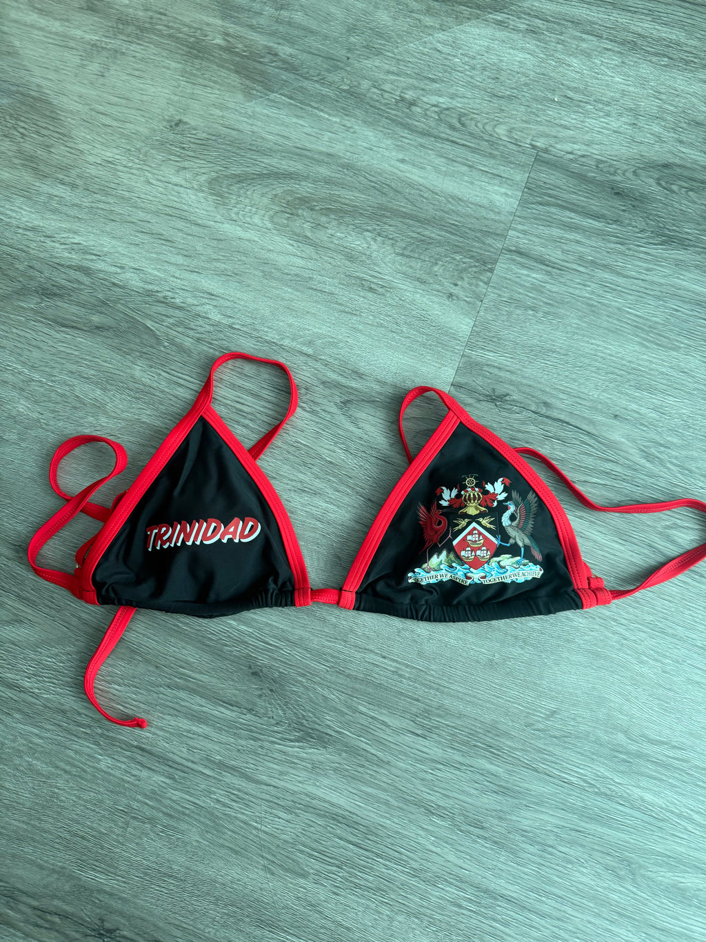 868 Area Codes V2 Bikini Top
