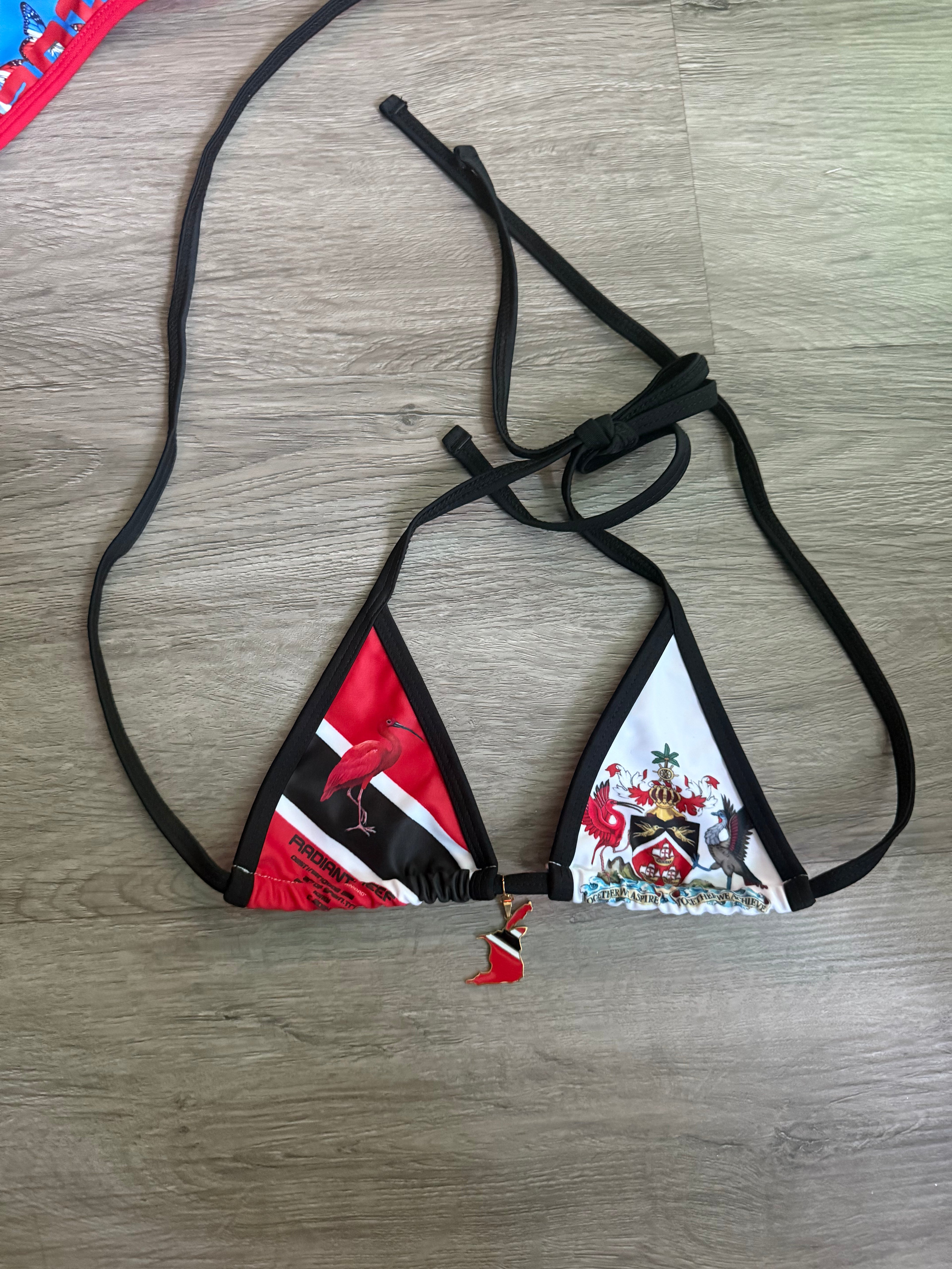 Area Codes Revamp Bikini Tops (Charms Included)