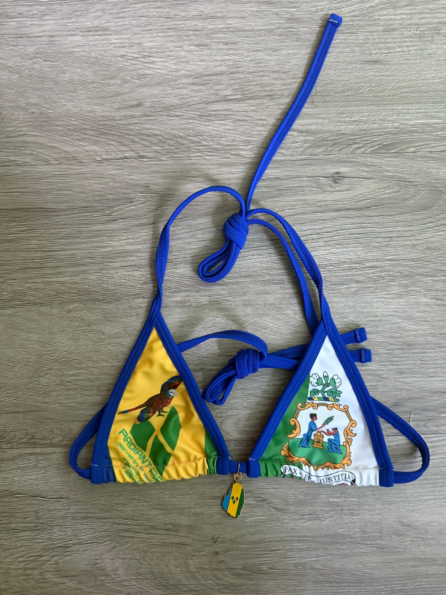 Area Codes Revamp Bikini Tops (Charms Included)