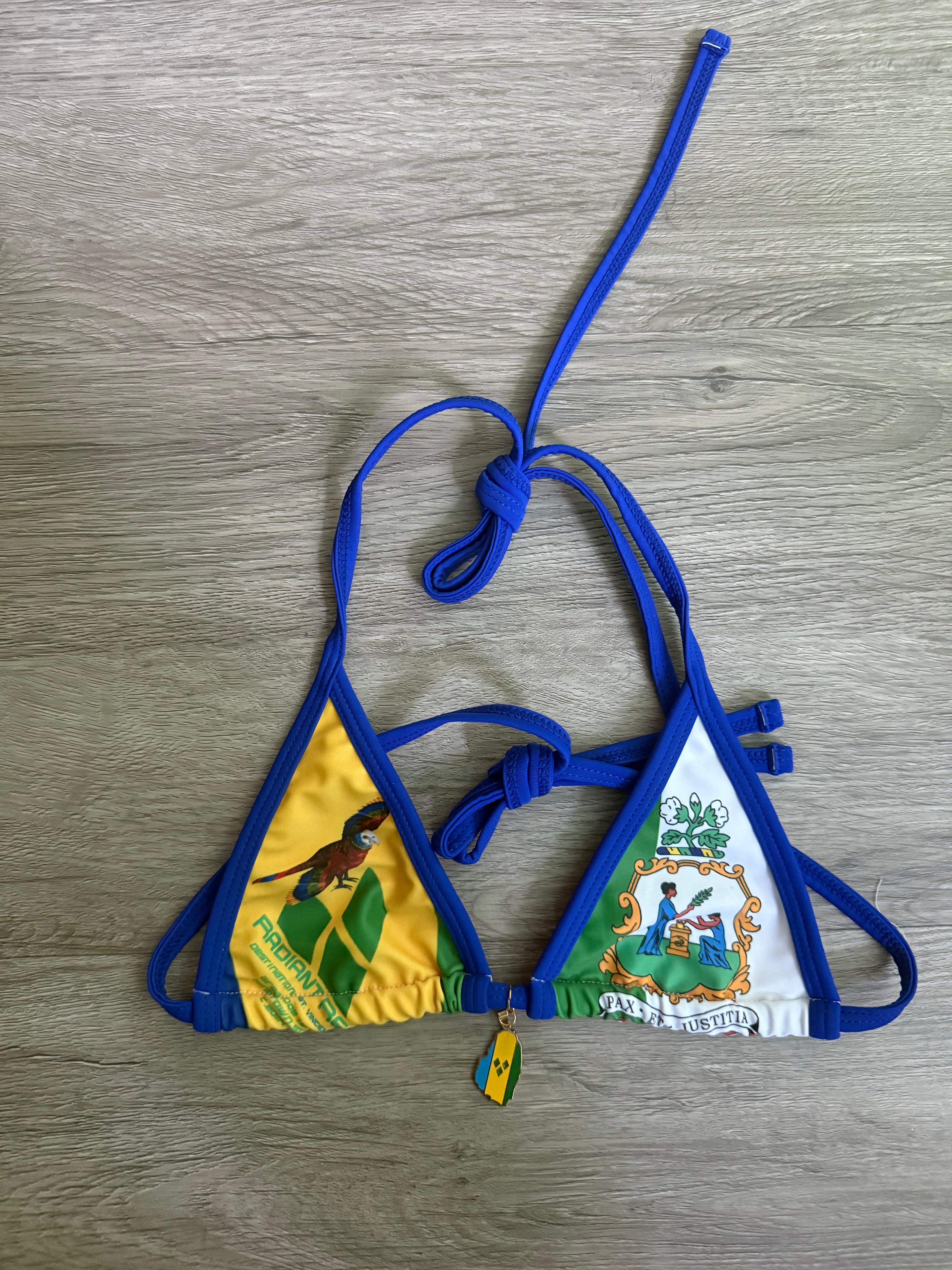 Area Codes Revamp Bikini Tops (Charms Included)