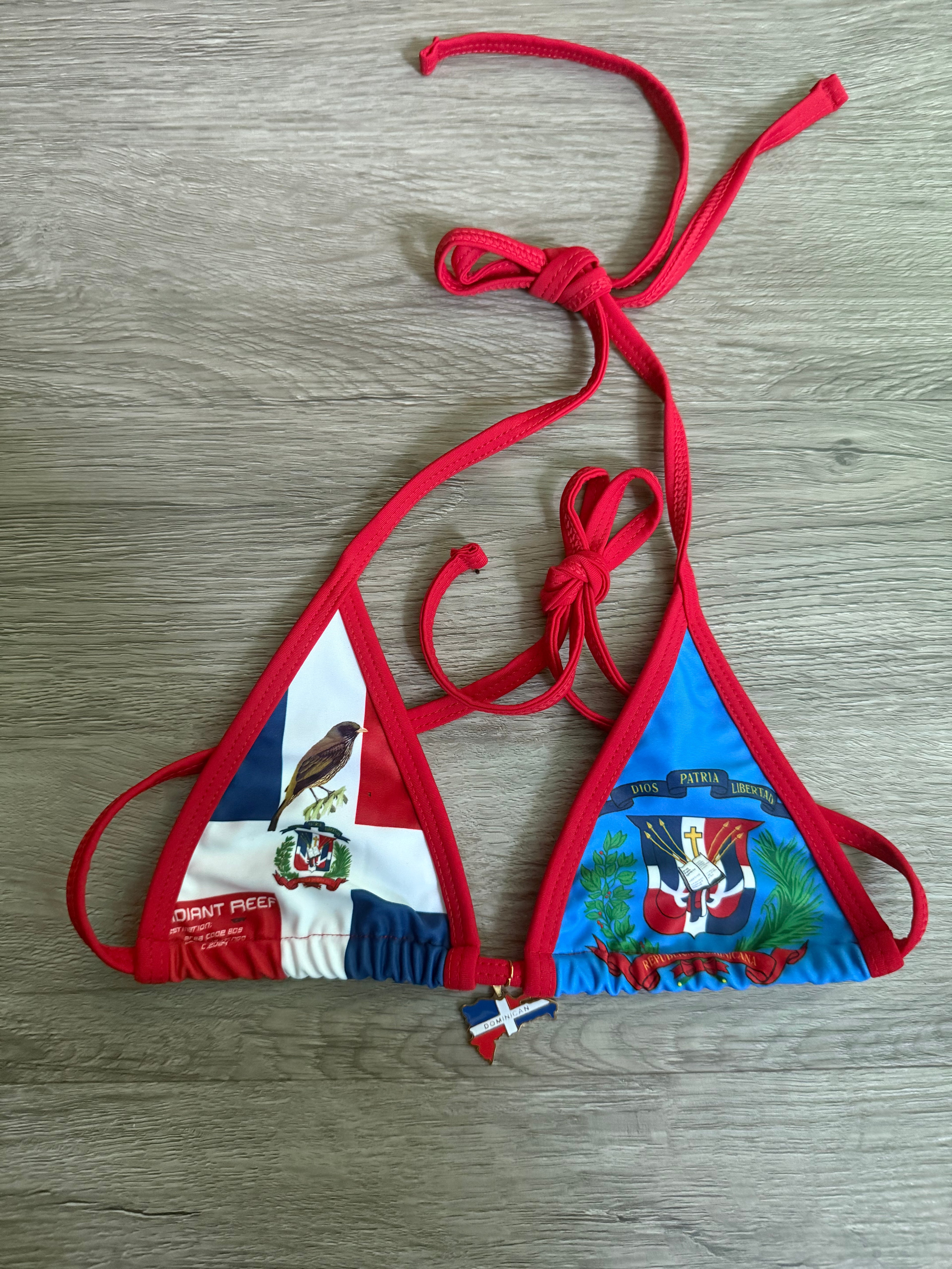 Area Codes Revamp Bikini Tops (Charms Included)