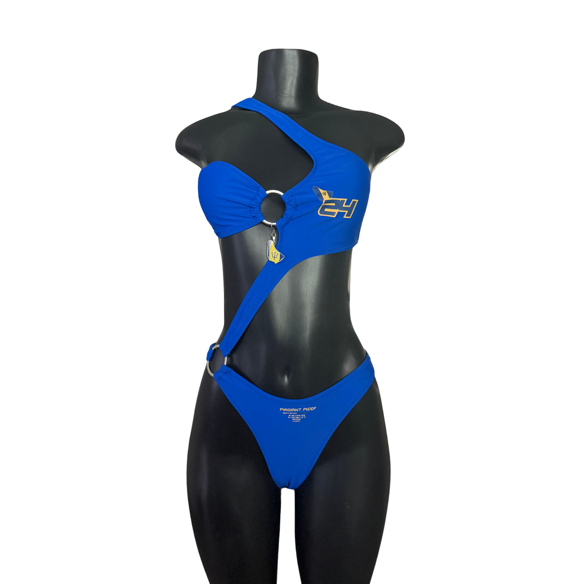Area Codes: One Piece Cutout Swimsuit