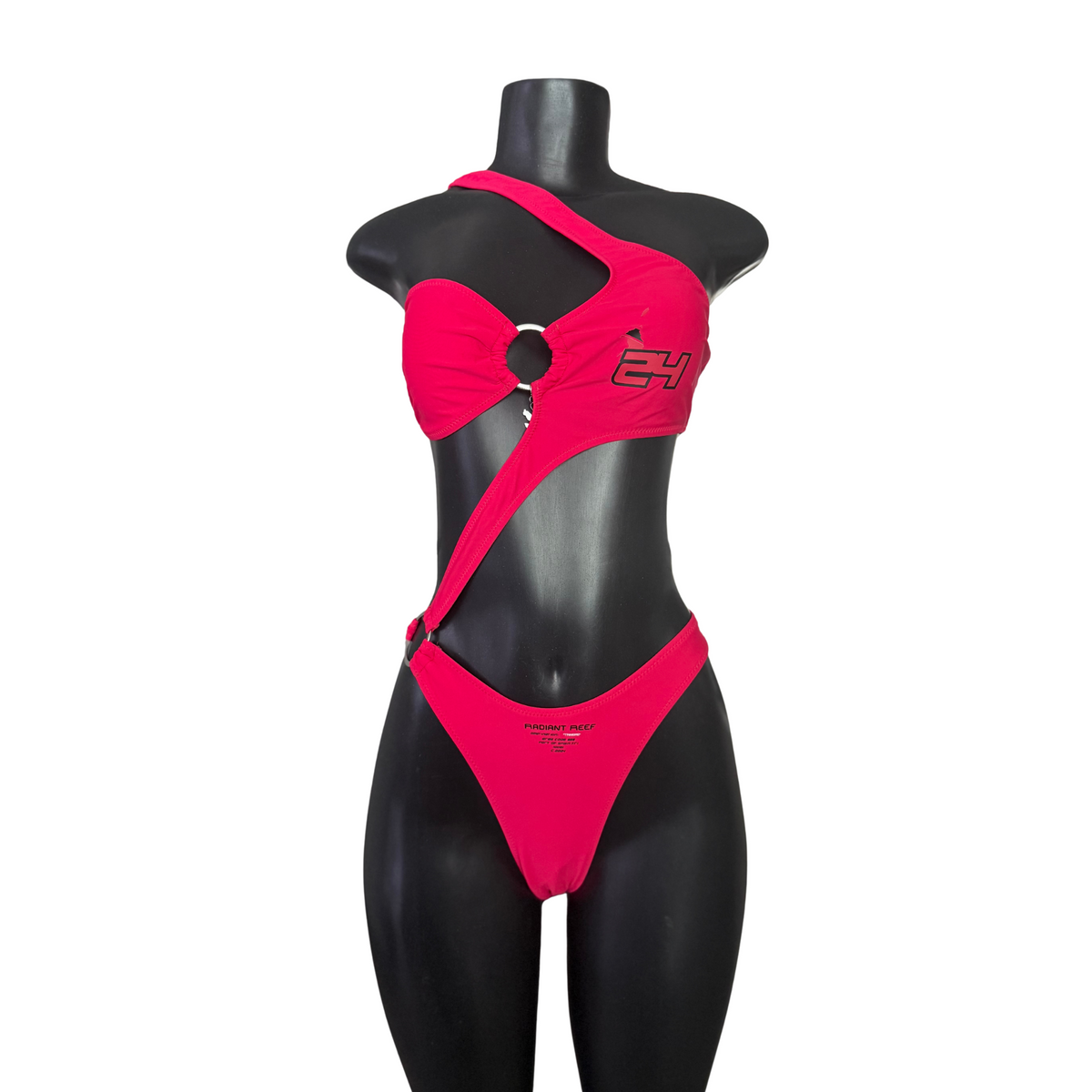 Area Codes: One Piece Cutout Swimsuit