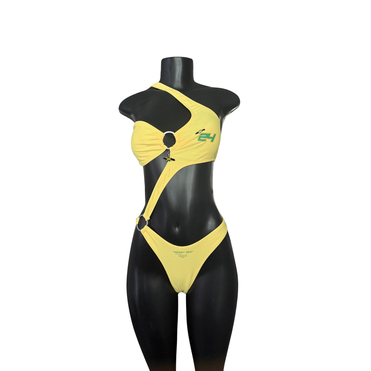 Area Codes: One Piece Cutout Swimsuit