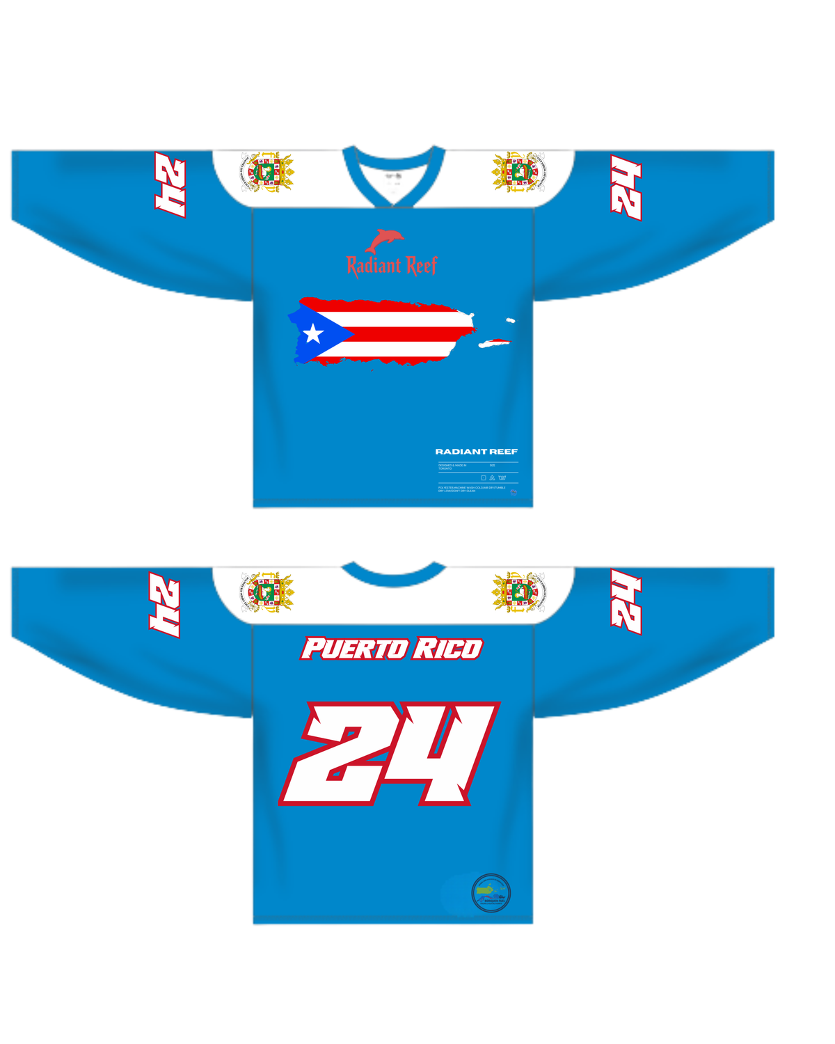 (Back Order) Custom Hockey Jersey Coverups