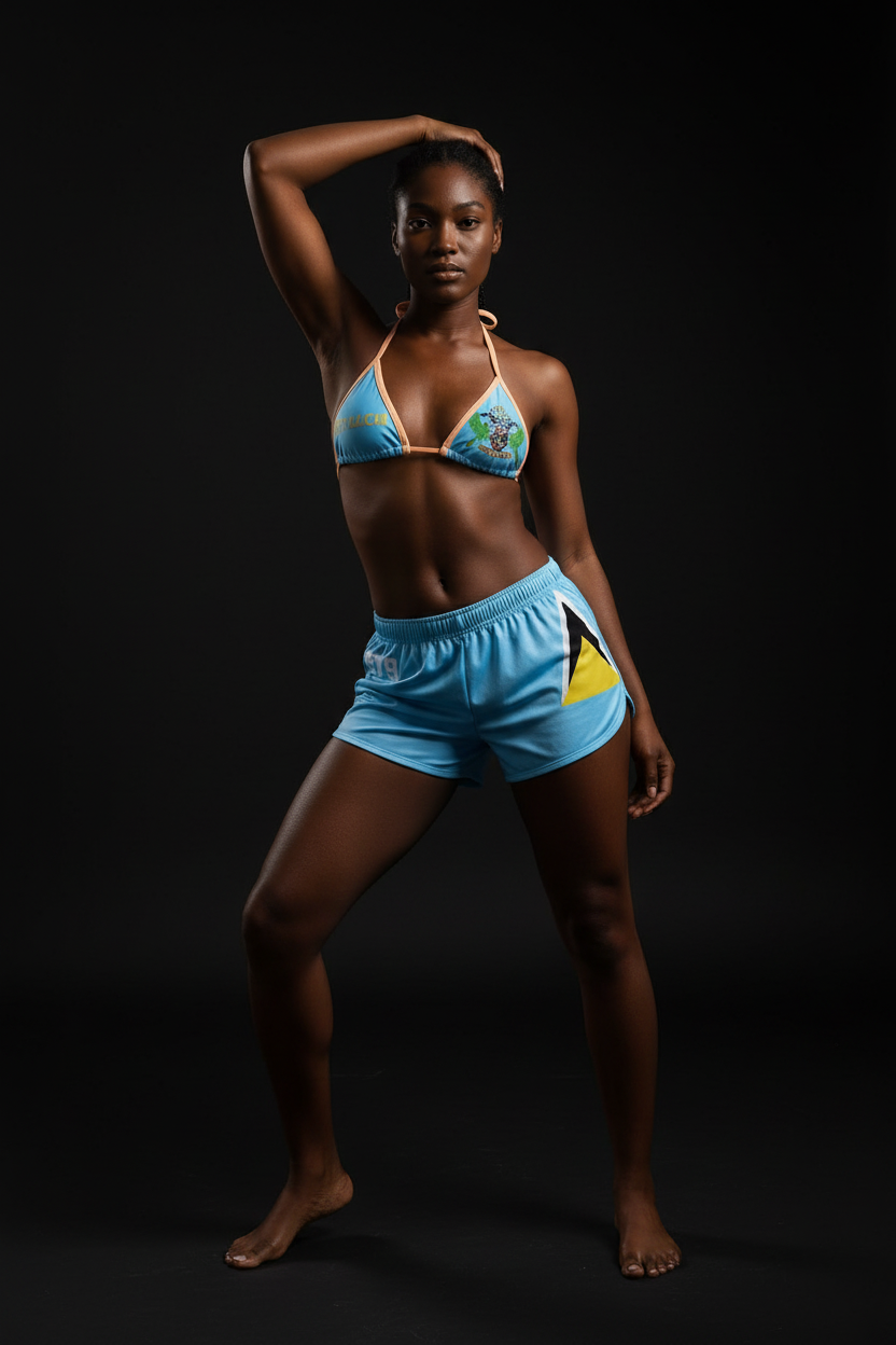 St. Lucia Fit - Contrapposto Dark